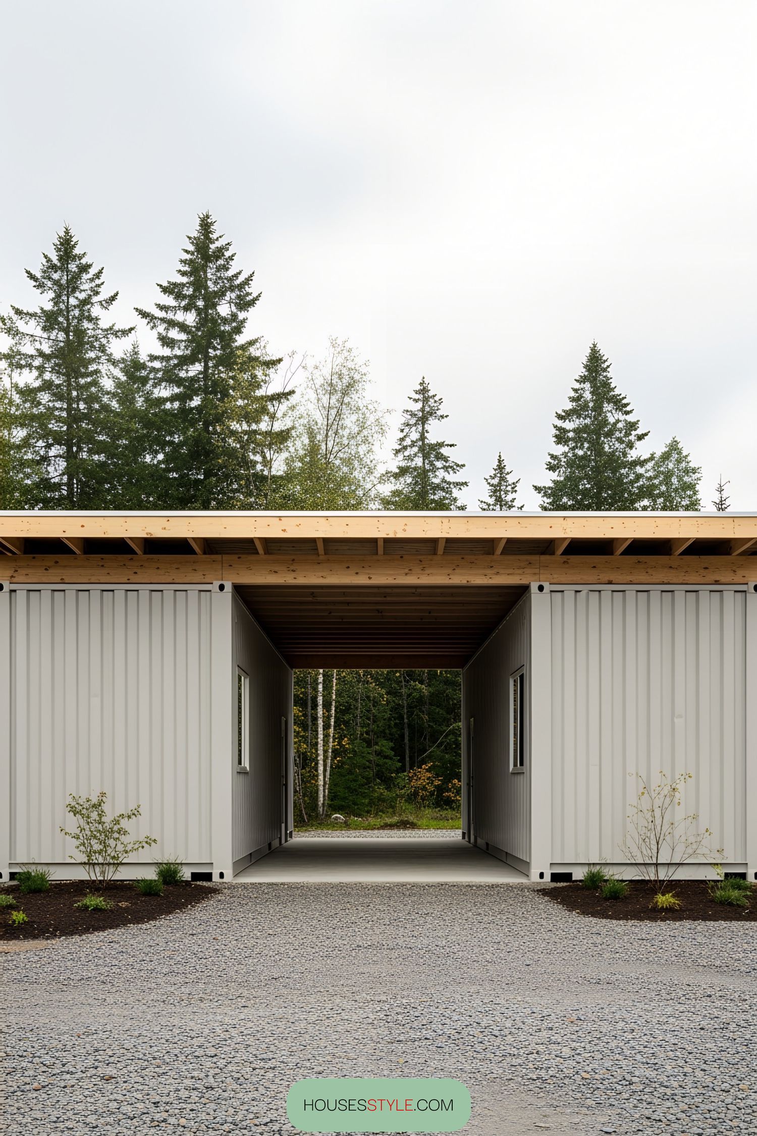 14. Corrugated Oasis: Life Between Metal Walls