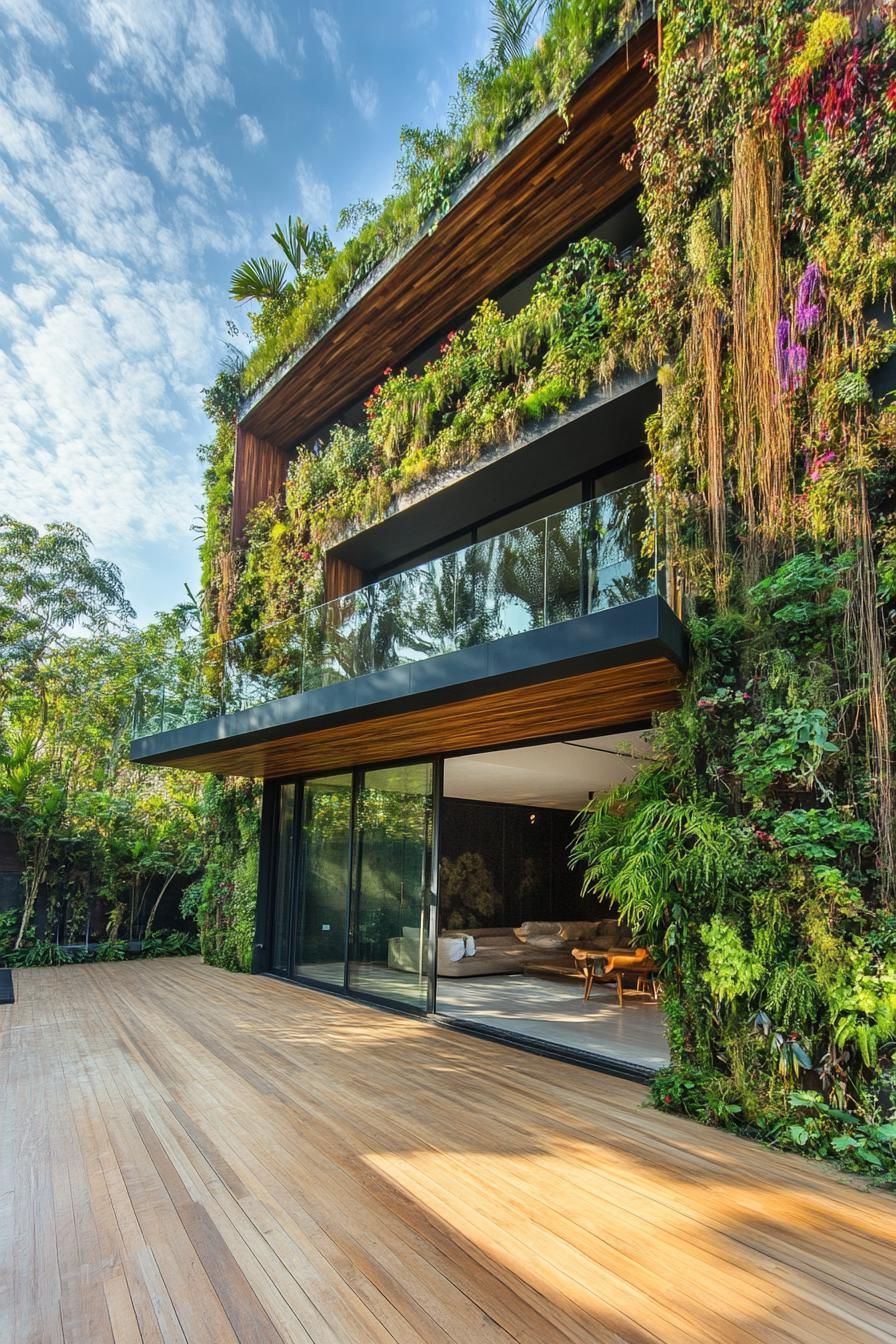 Vertical Garden Walls for Porches