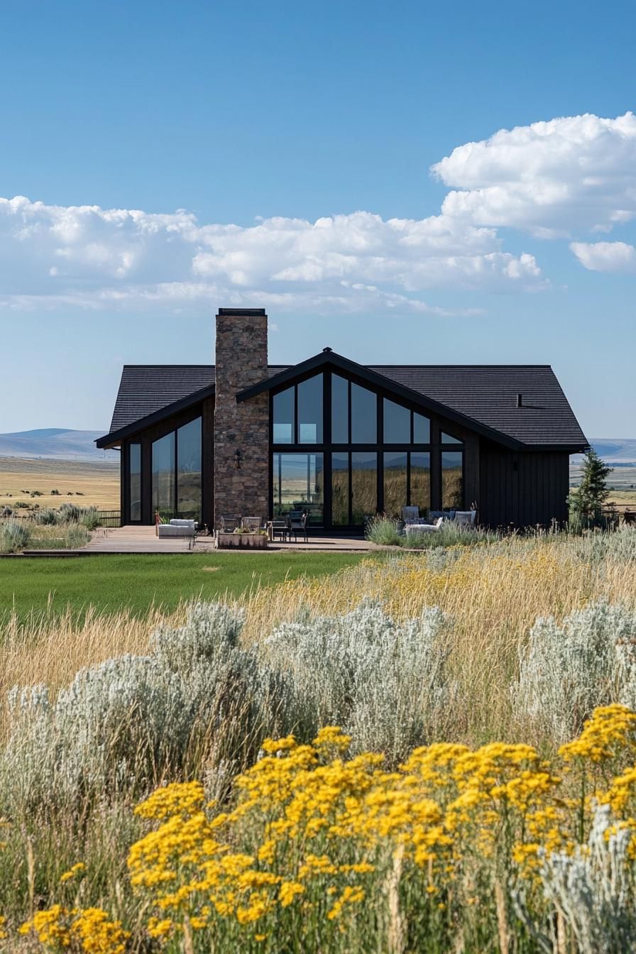Wide Pastoral Views From a Ranch