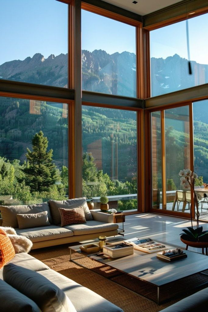 Living Rooms With Glass Walls