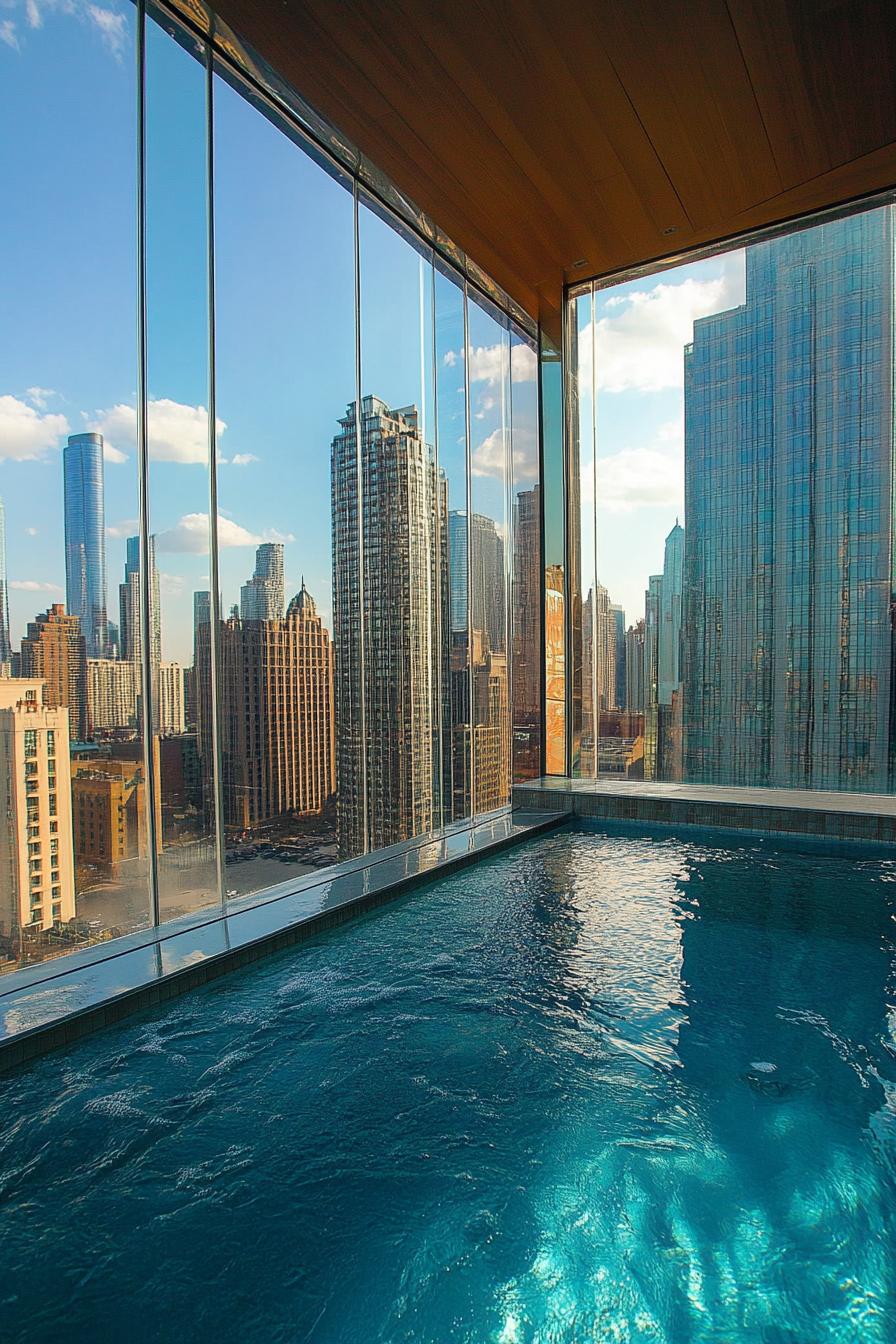 Glass-walled Pool on the Roof - photo 3