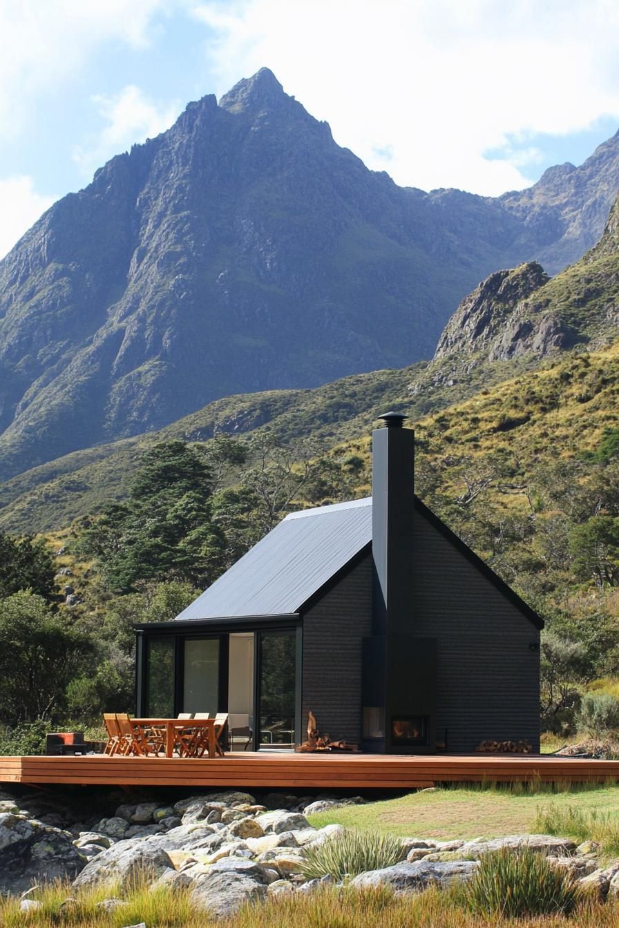 A Small House With a Grand Mountain View