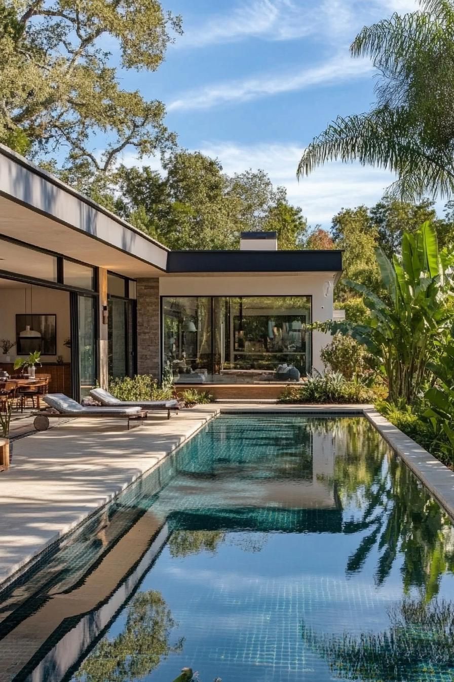 U-Shaped Homes Wrapped Around a Pool - photo 4