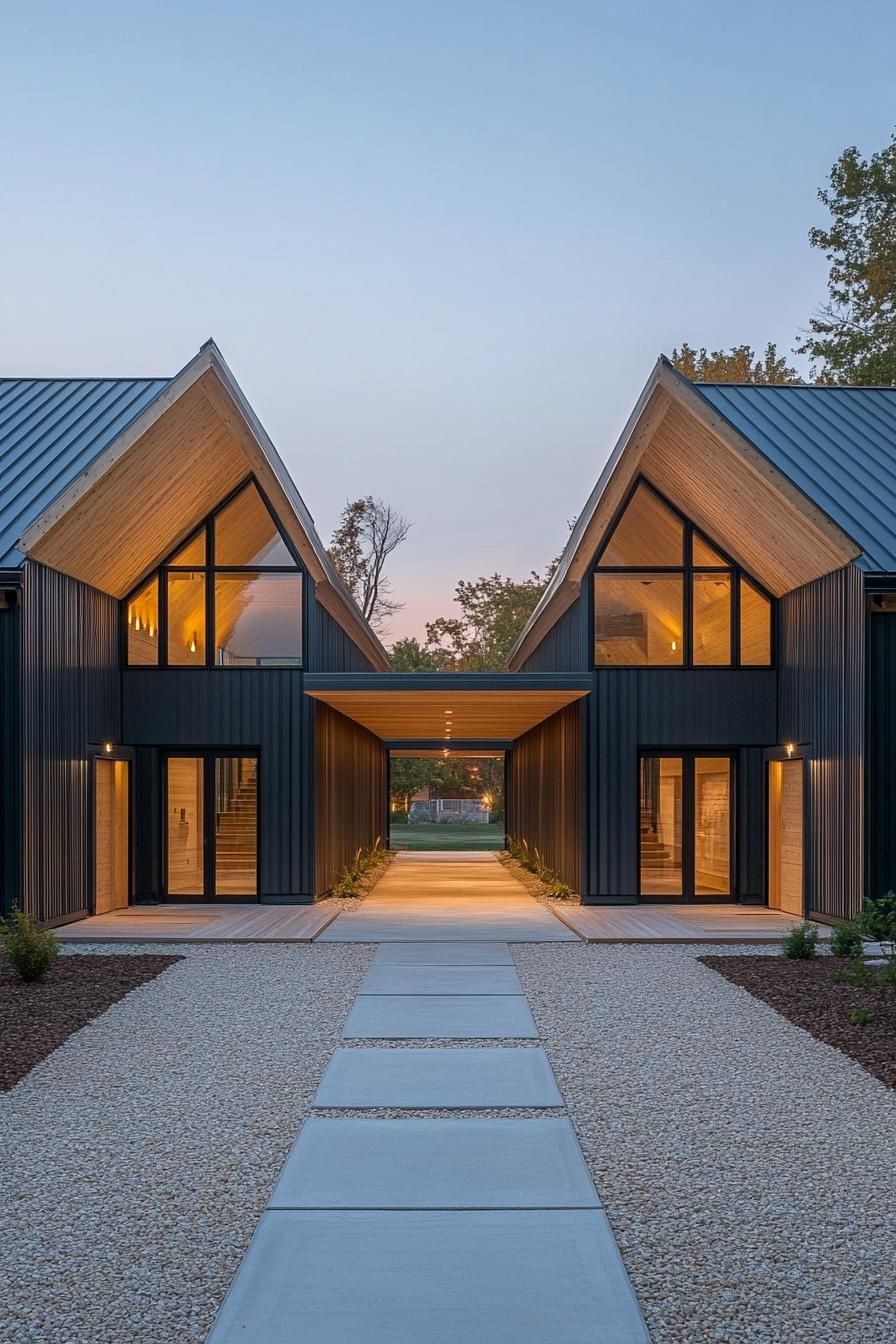 A Barn Home With Double Facades - photo 3