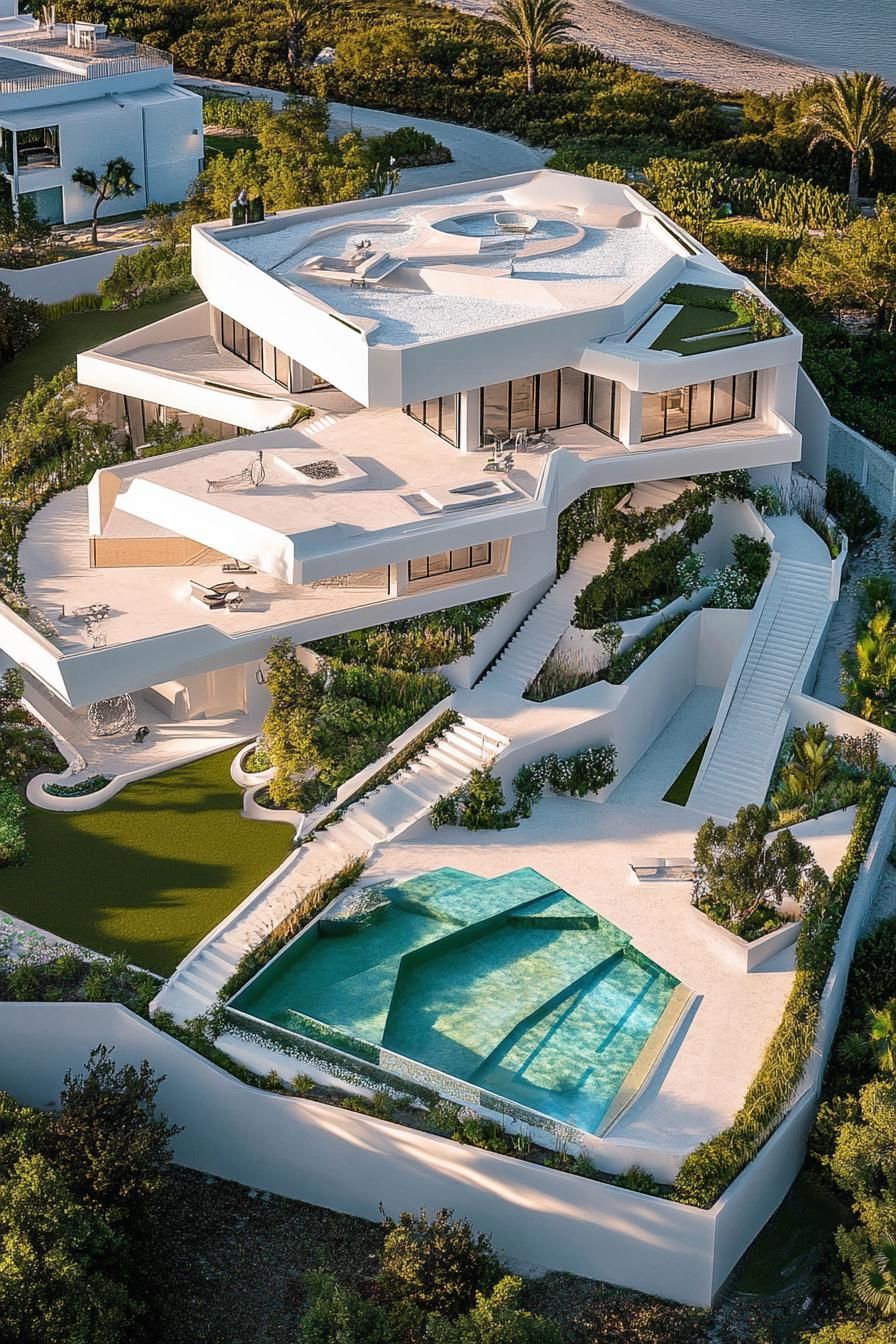 Minimalist Mansion With Infinity Pool Views - photo 2