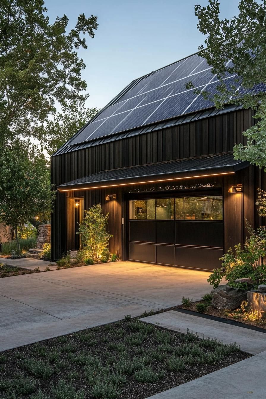 Garage Roofs With Solar Panels - photo 2