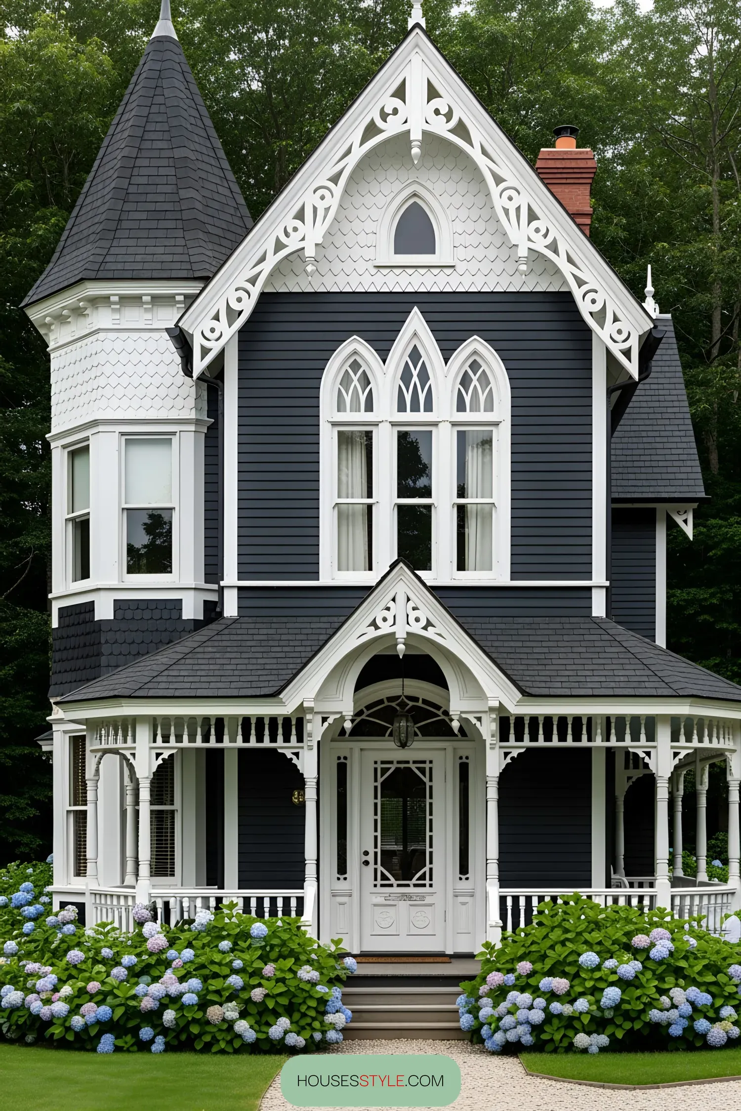 A Victorian Castle Facing the Ocean