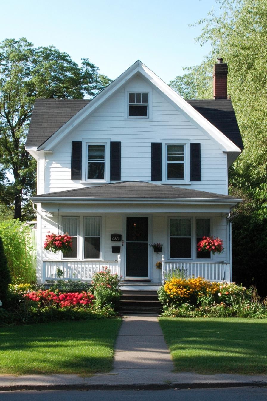 Charming Suburban House Design