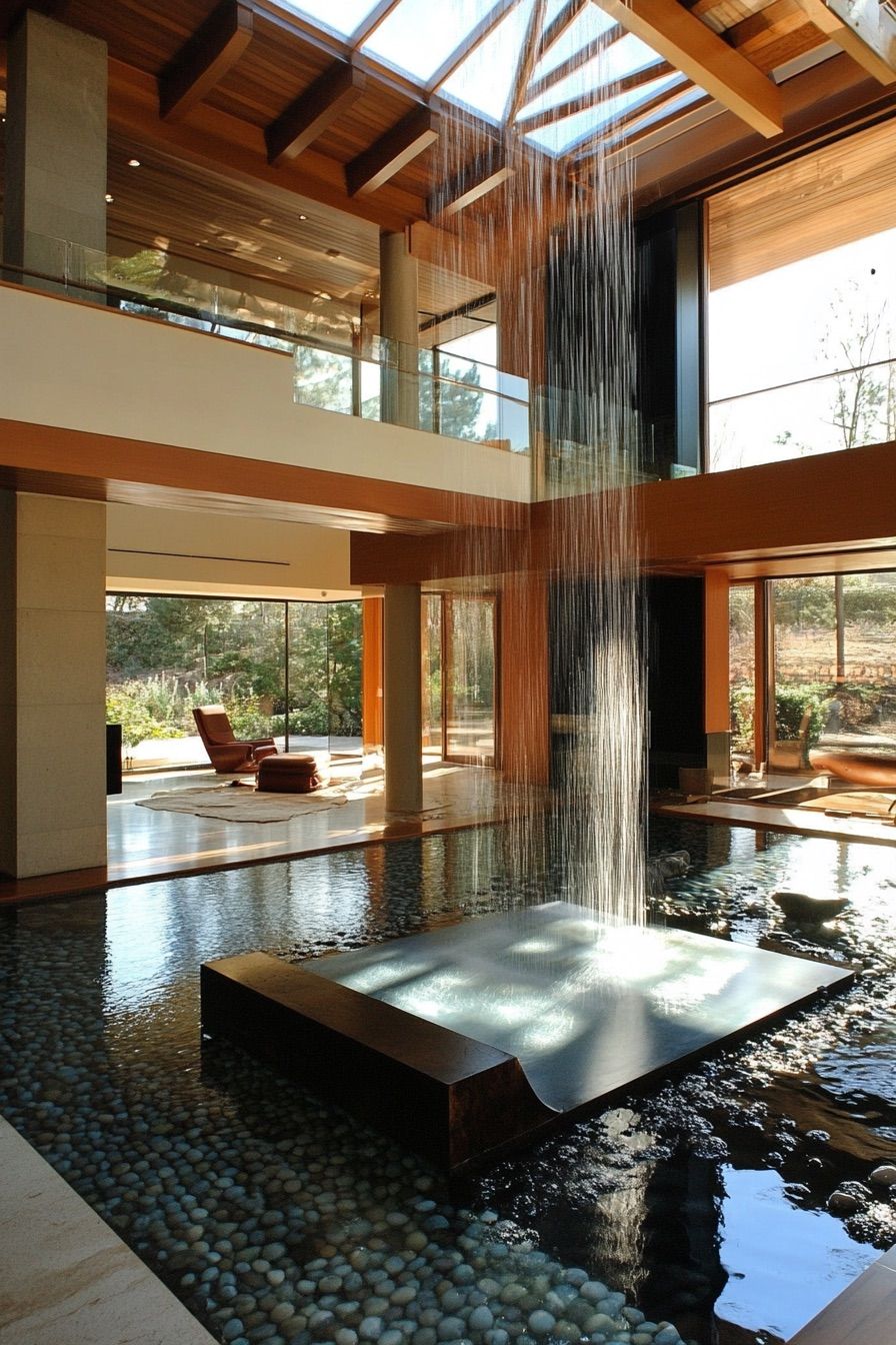 Waterfall Feature in Atriums - photo 4