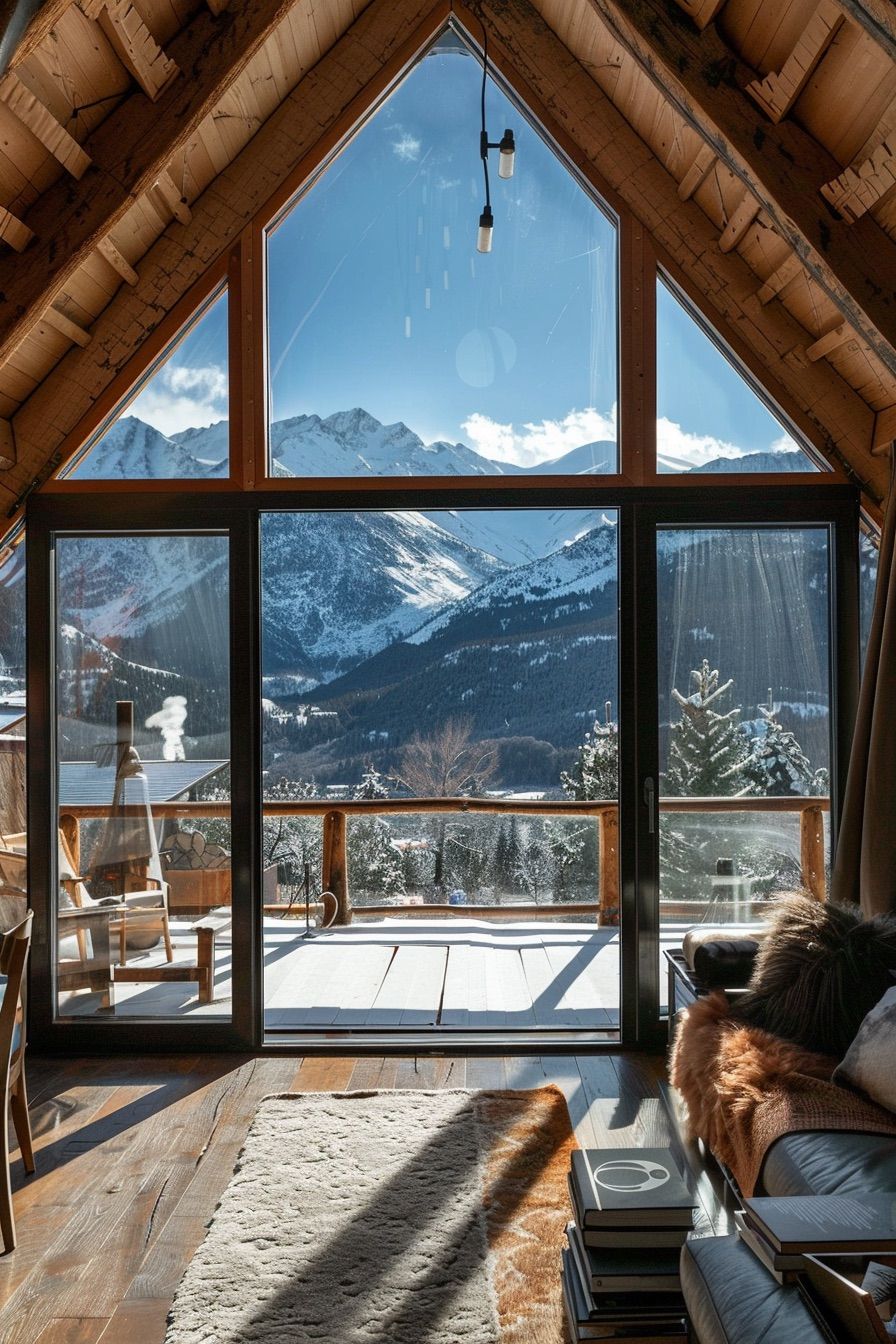 Split-Level Glass Loft Cabin - photo 3