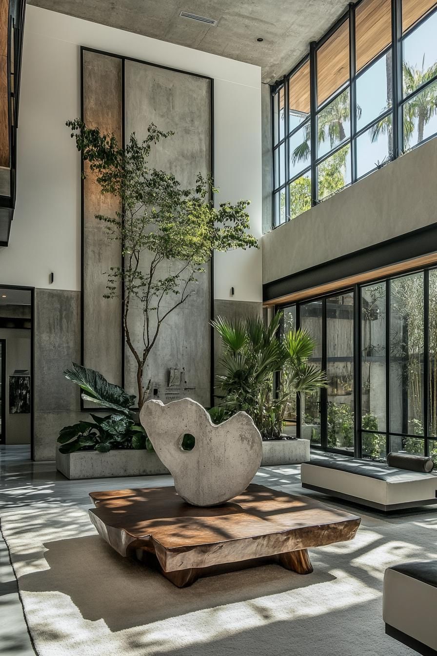 Modern Zen Courtyard Design