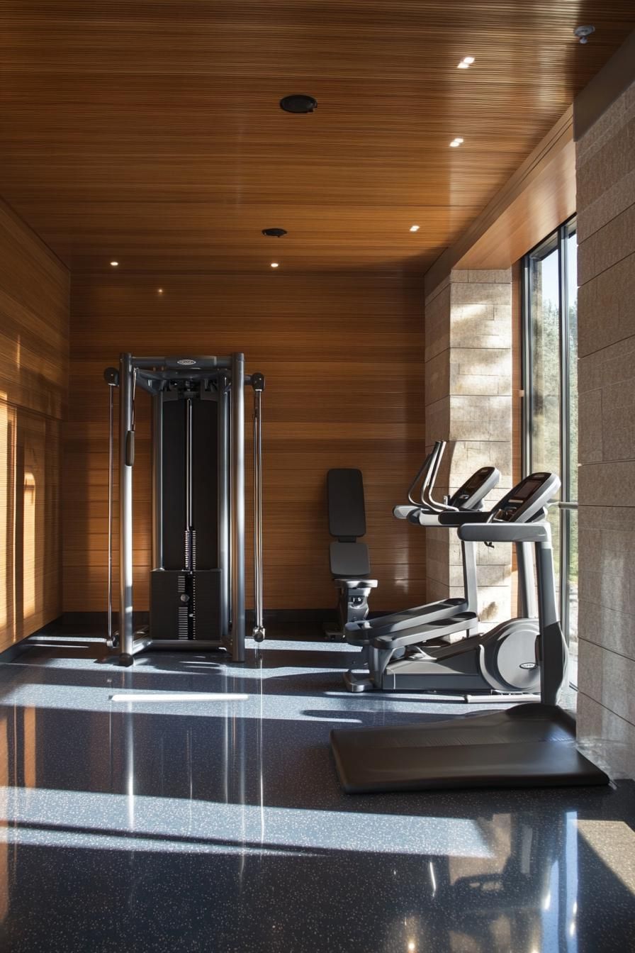 Private Home Gym and Spa