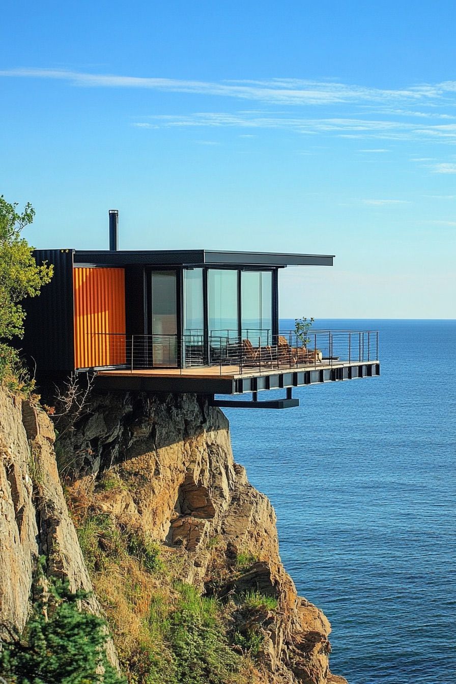 Shipping Container Home With Cantilevered Balconies - photo 3