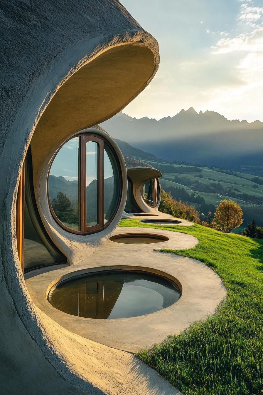 Round Hobbit-Style Doors and Windows - photo 3