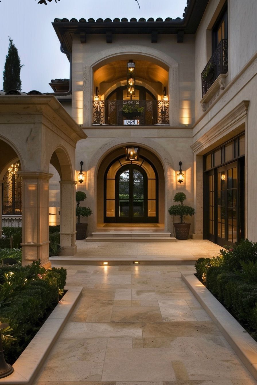Arched Doorways as a Design Feature