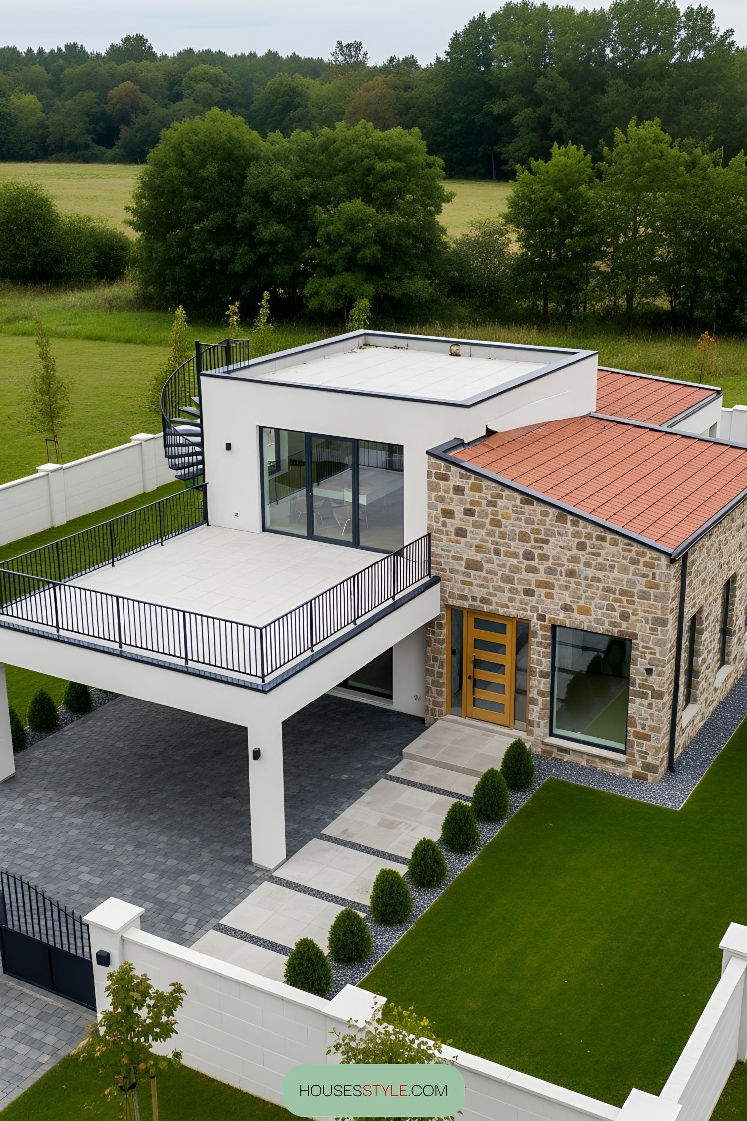 Bungalow Rooftop Decks Made for Sunshine