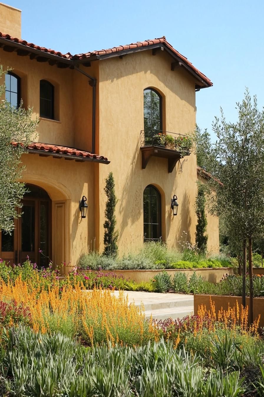 Stucco Walls in Warm Earthy Colors - photo 4