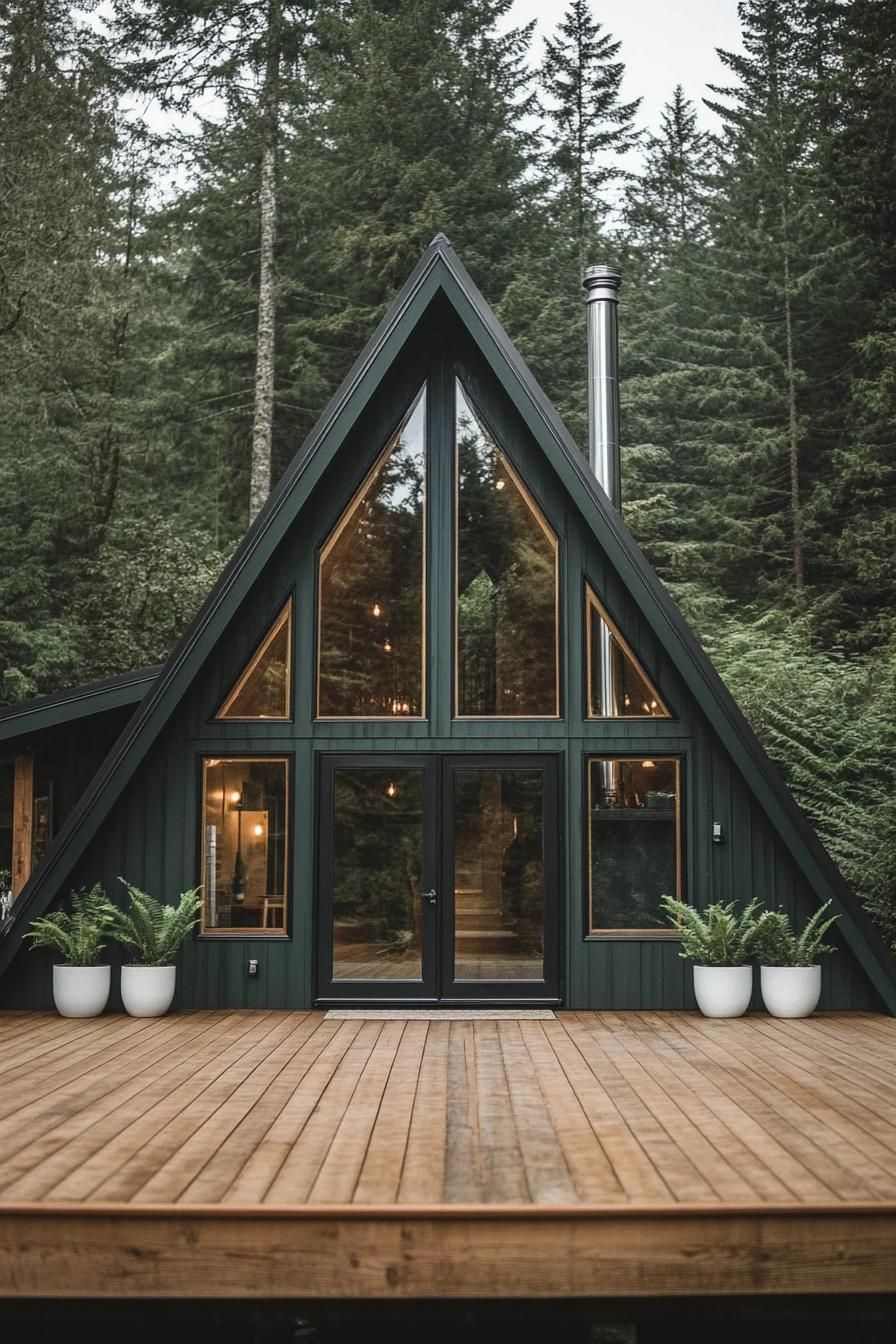Dark Green Exterior Siding Style - photo 3