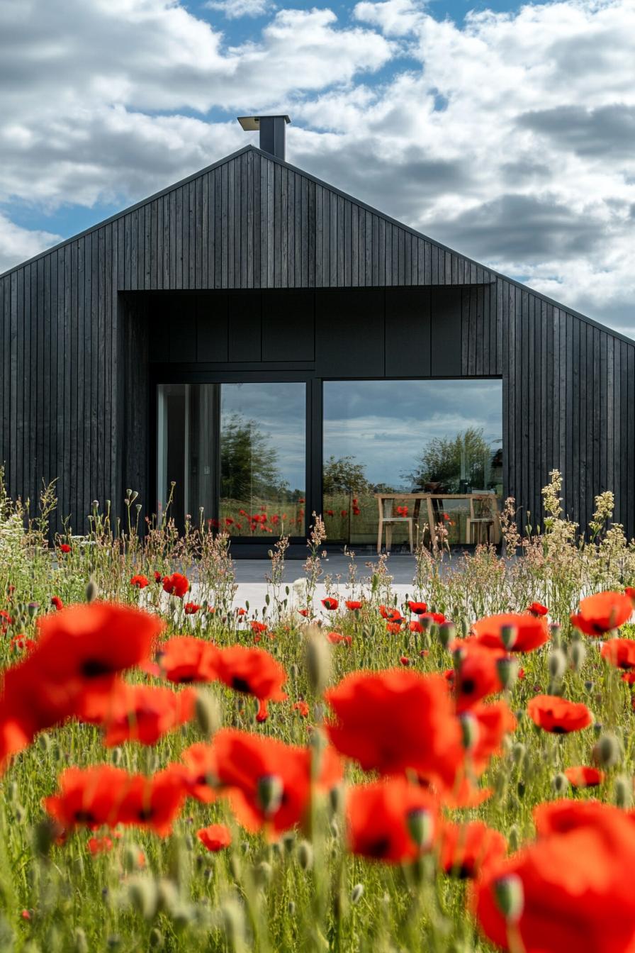 40 Black Mid-Century Modern Houses With Bold Exteriors