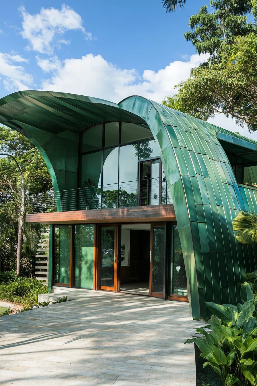 40 Green Exterior Houses With Eco-Friendly Style