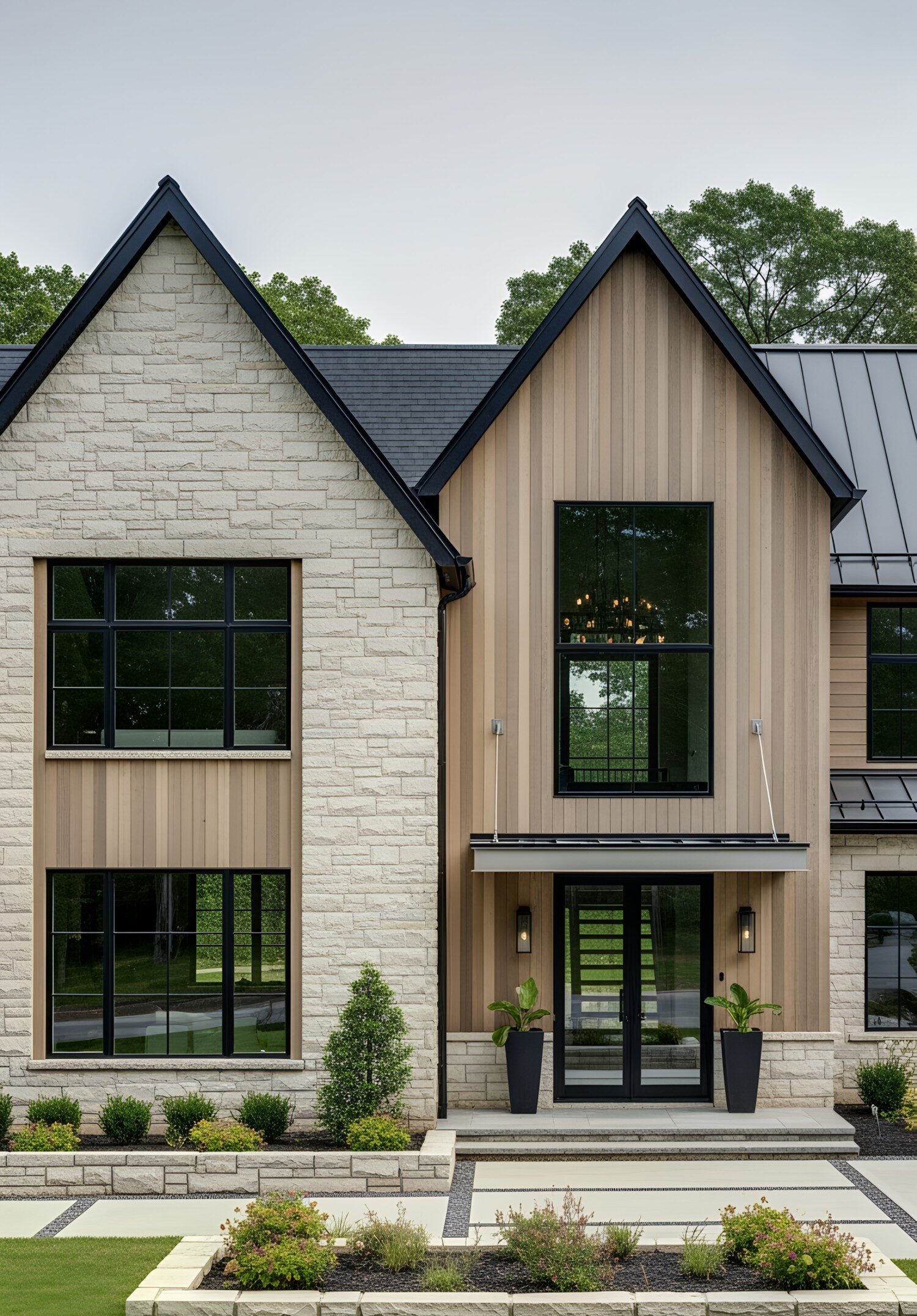 24 Modern Rustic Houses You’ll Want to Live In