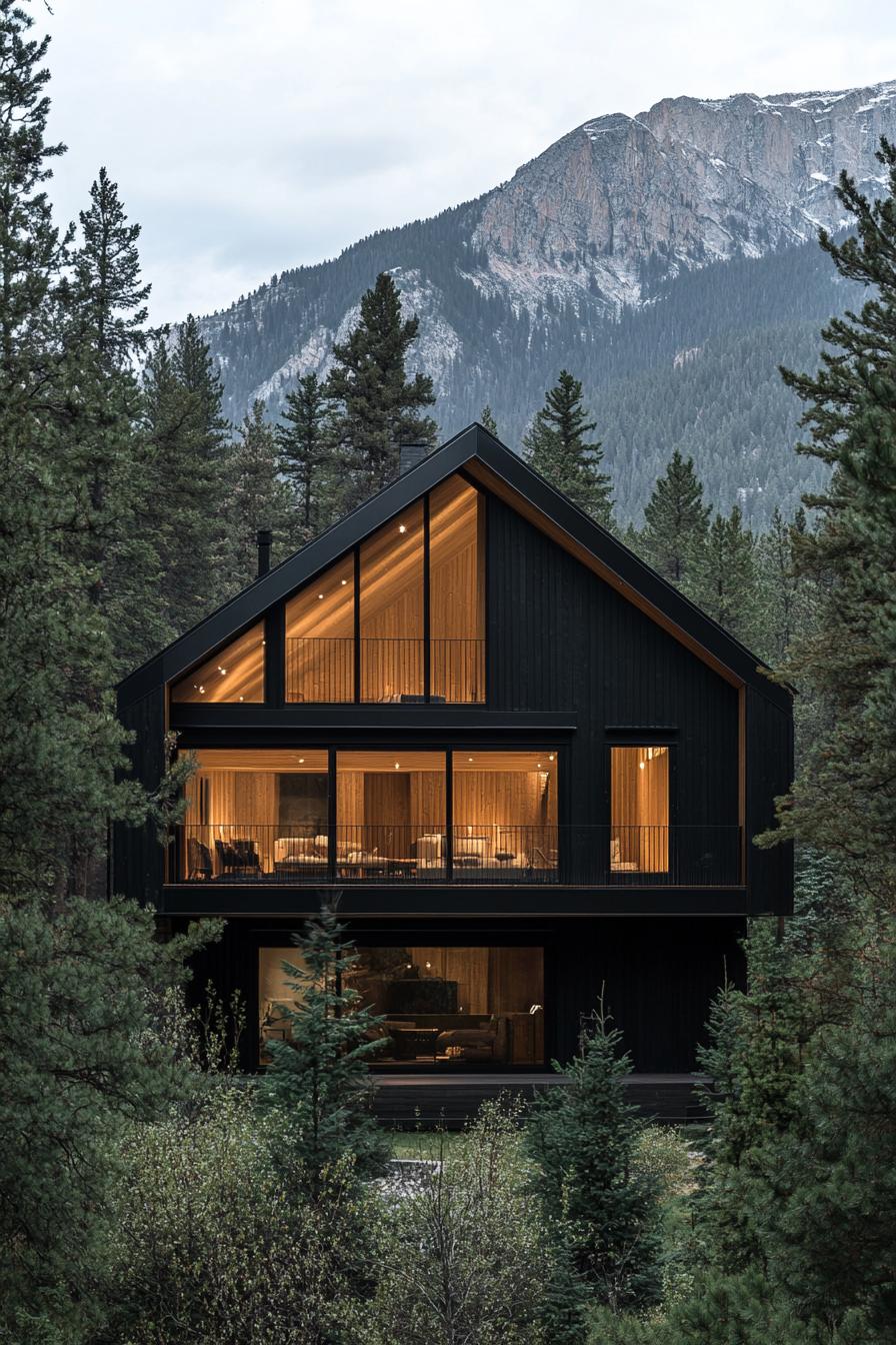 99+ Modern Mountain Home Ideas for Dream Living