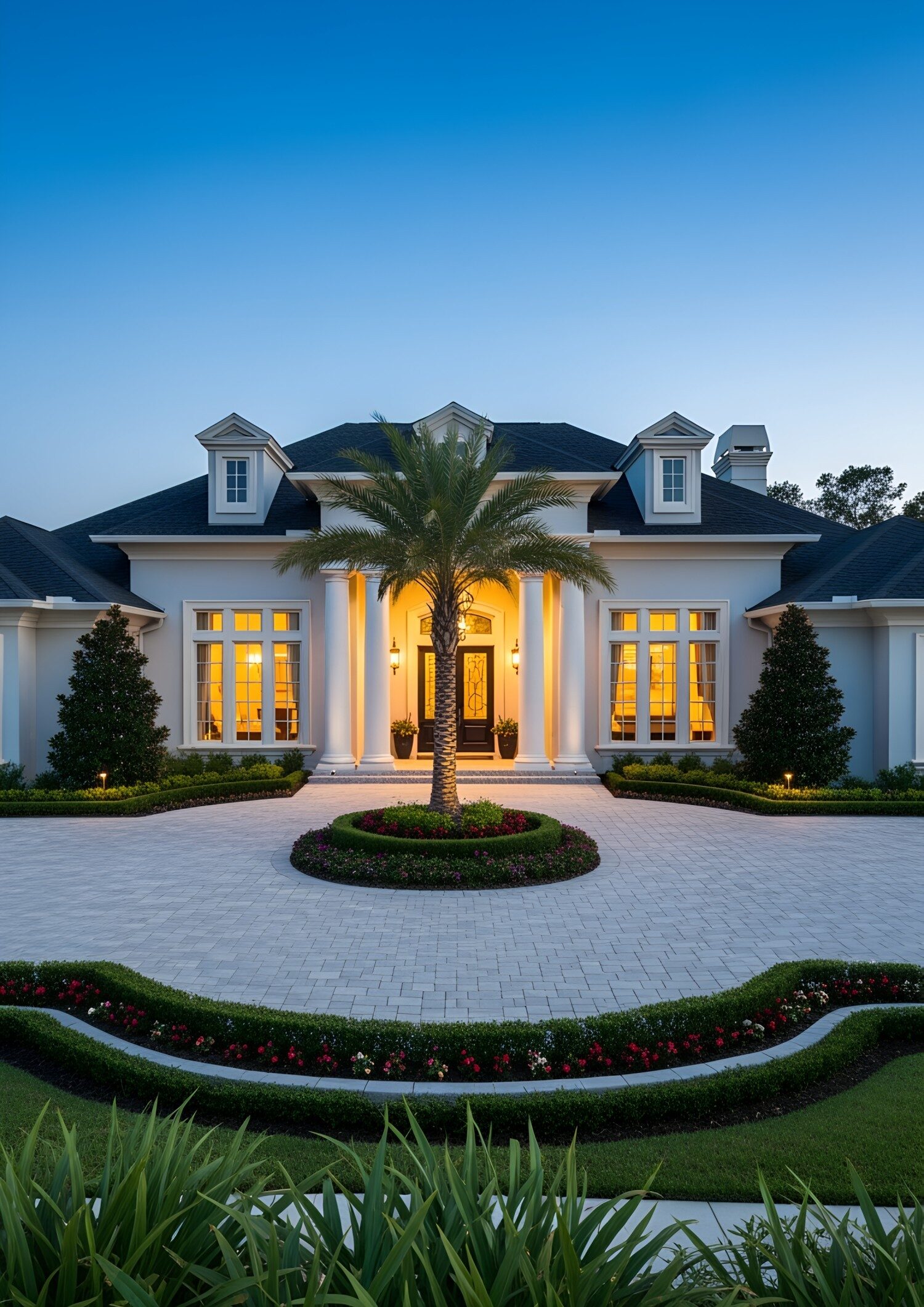 Stunning Luxury One Story Home Exteriors to Admire