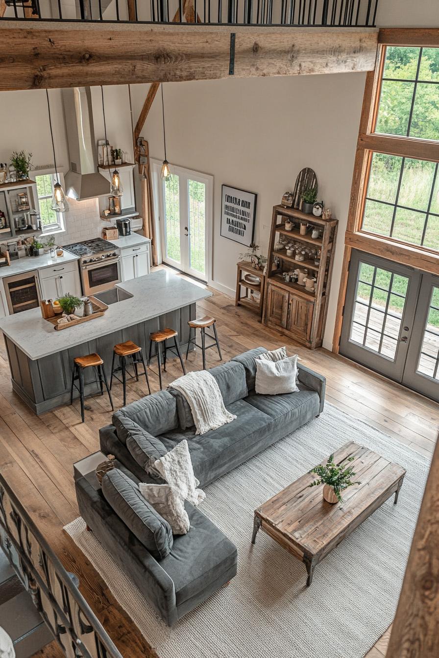 38 Barndominium Interior Ideas Full of Rustic Charm