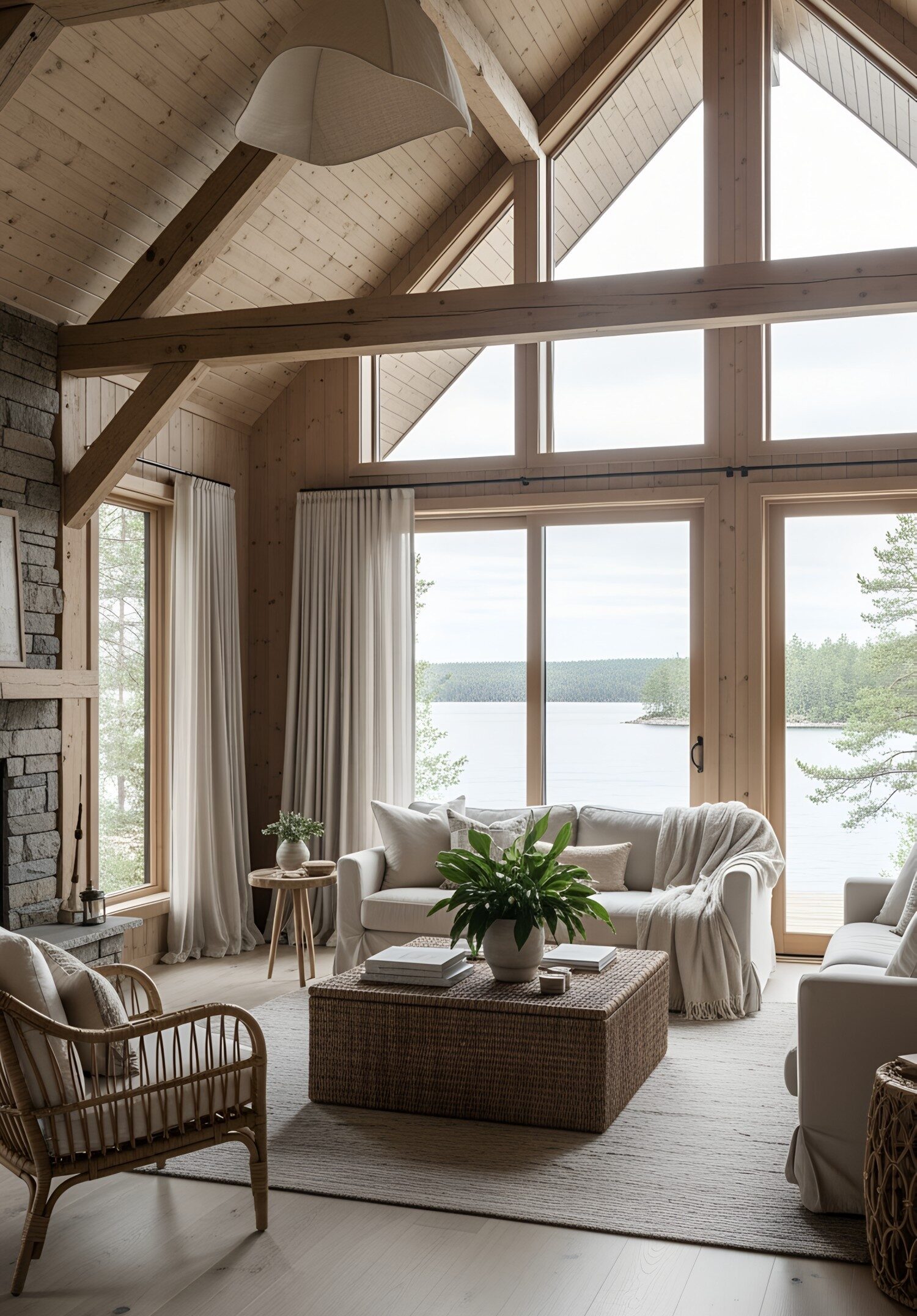 18 Modern Lake House Interior Designs Worth Copying