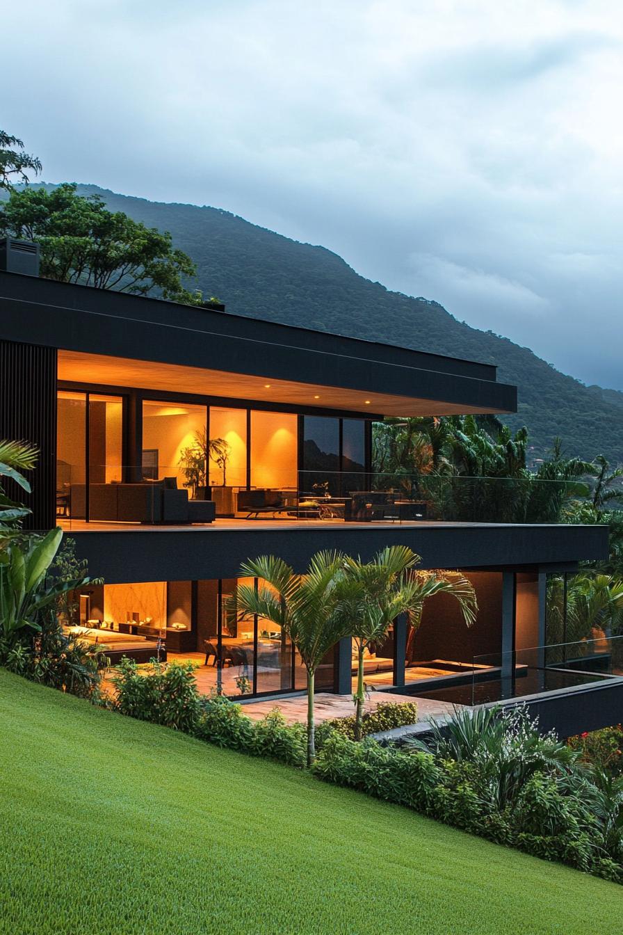 40 Modern House on Slope Designs That Maximize Views