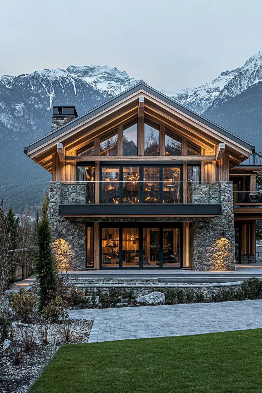 40 Modern Chalet Houses With Cozy Mountain Charm