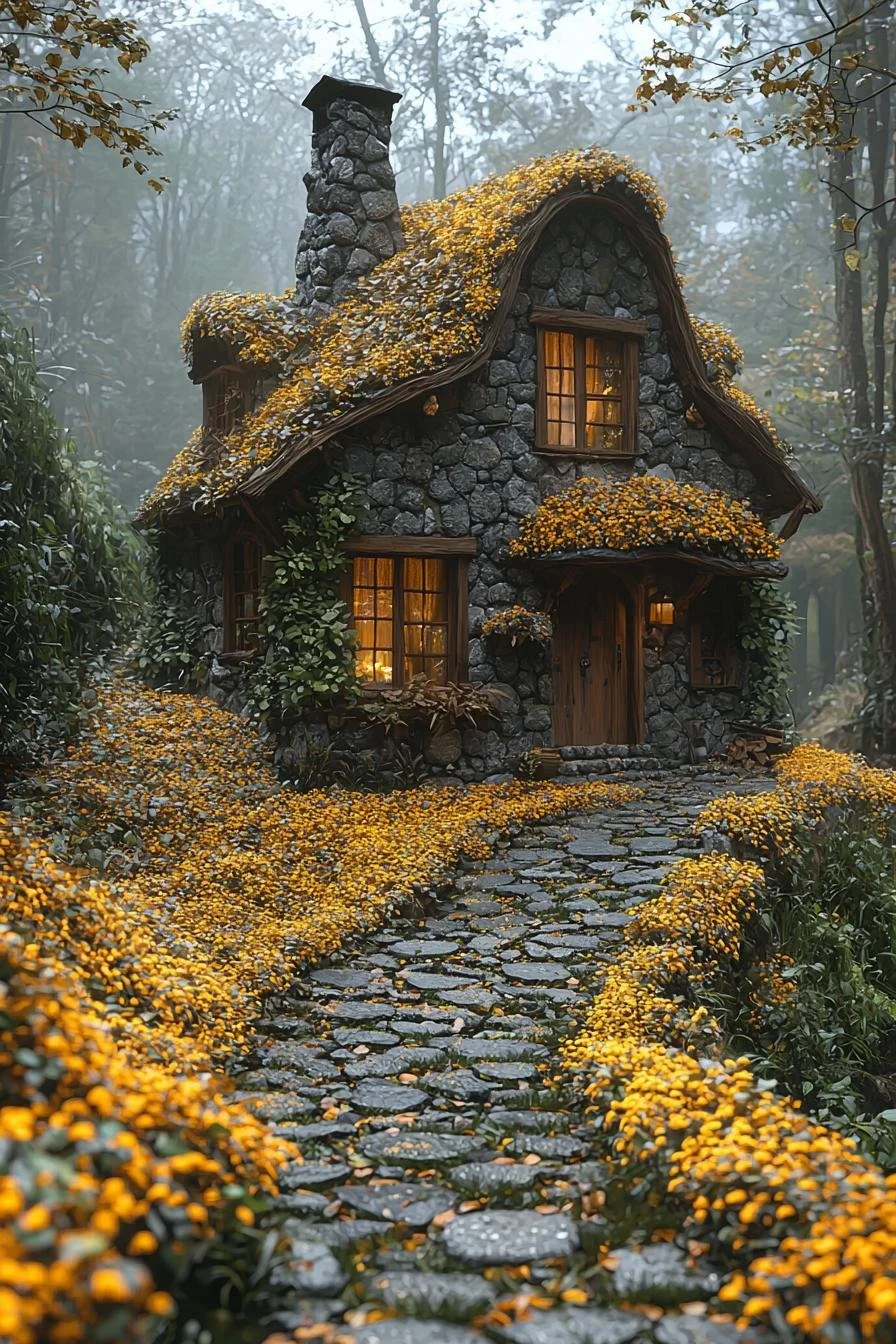 The Cozy Cobblestone Cottage