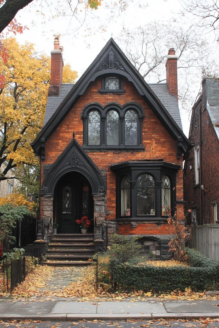 The Brick-Wrapped Gable Gem