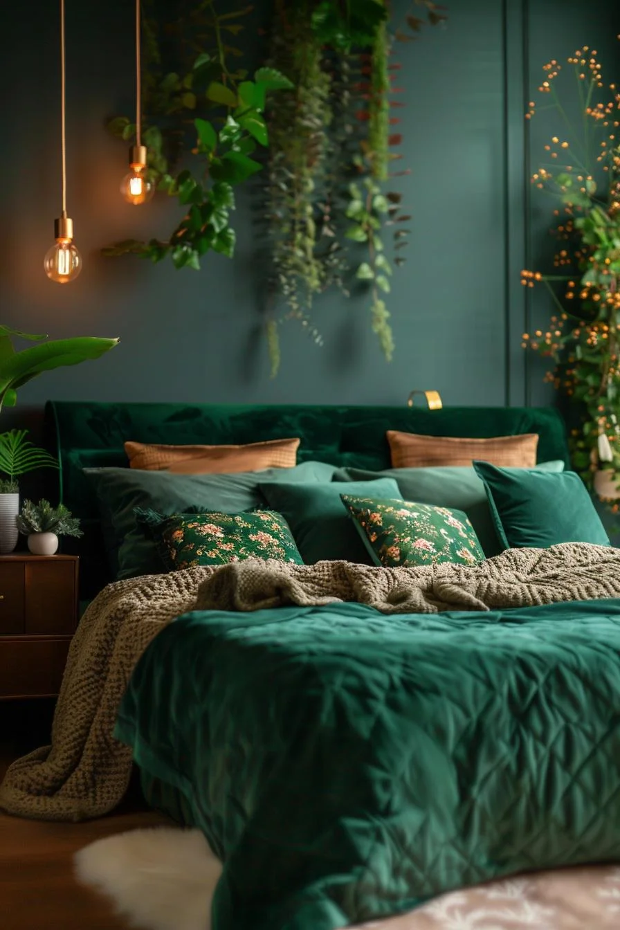 18. Decoración de dormitorio bosque de lujo - photo 2