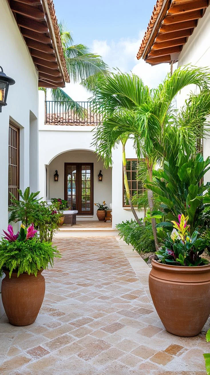 11. Patios interiores de la costa mediterránea