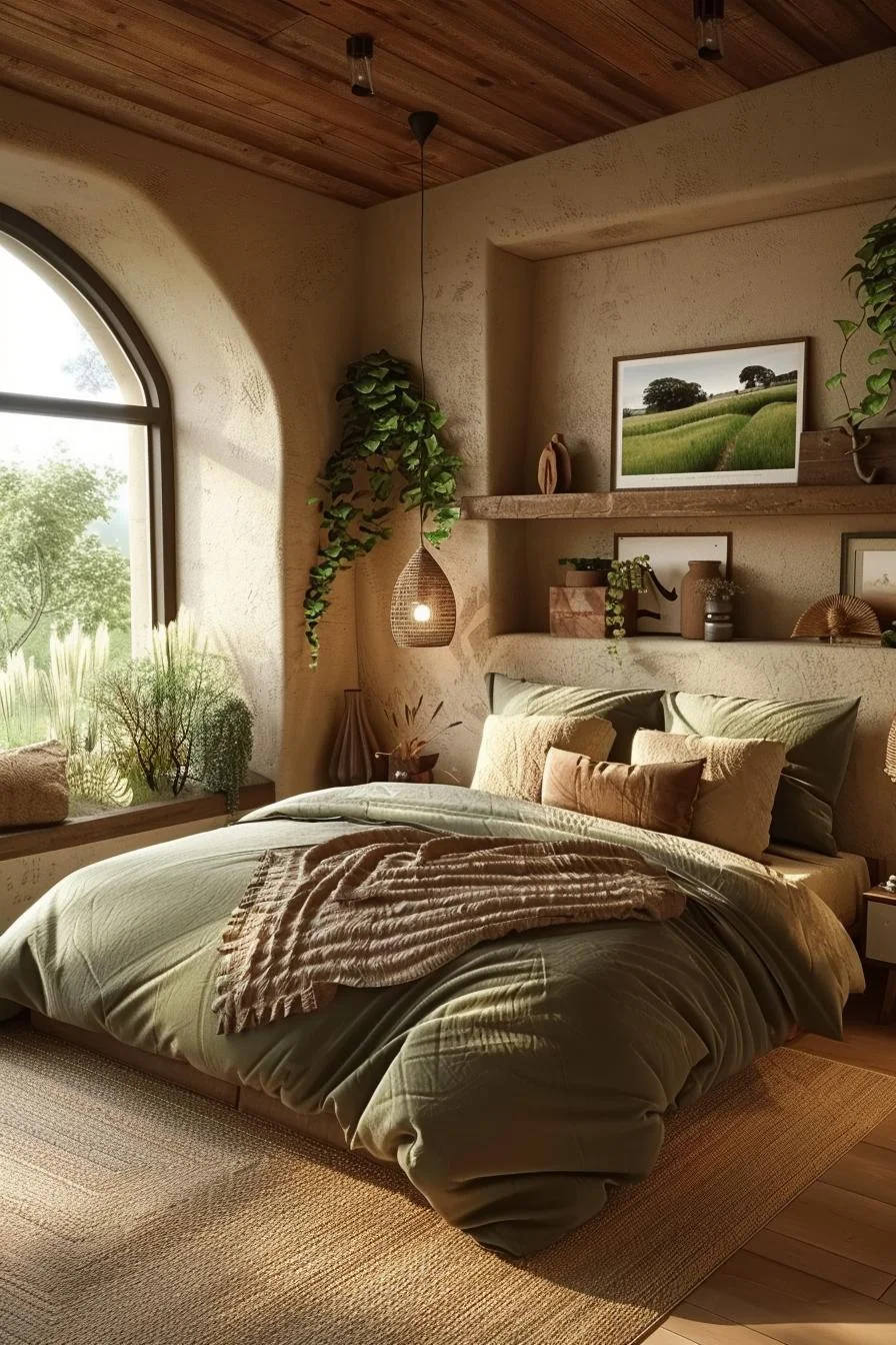 16. Decoración de dormitorio estilo pradera - photo 3