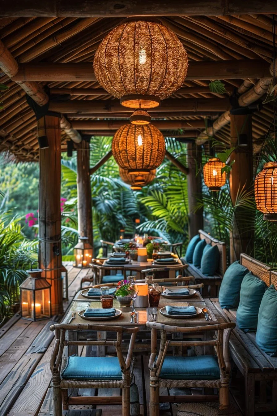 5. Cubiertas de patio con aire tropical - photo 2