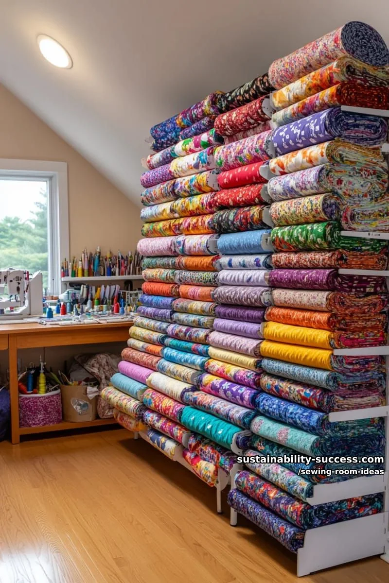 5. Librero de cubos para telas de patchwork por color - photo 2