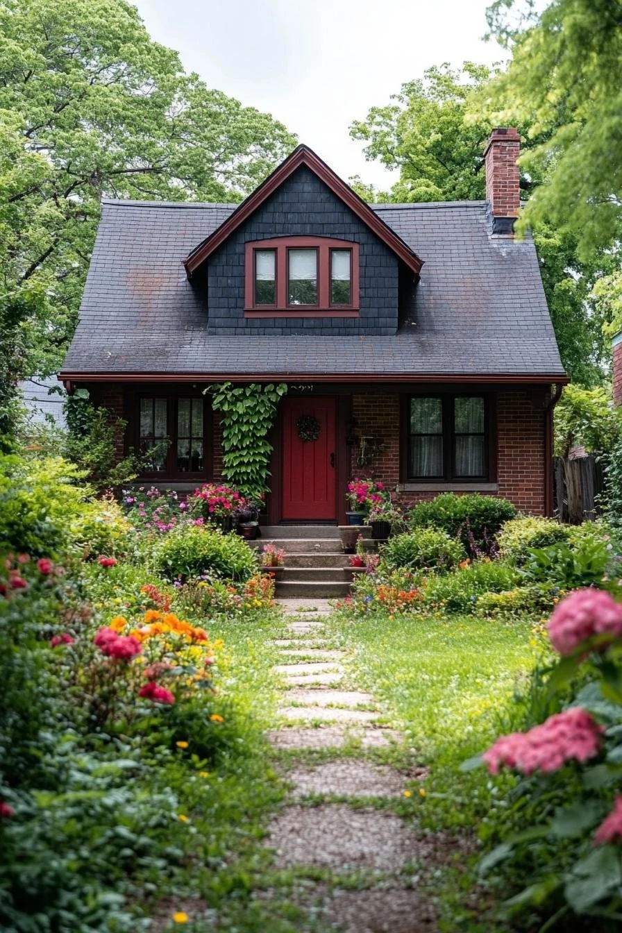 The Bloomy Brick Bungalow