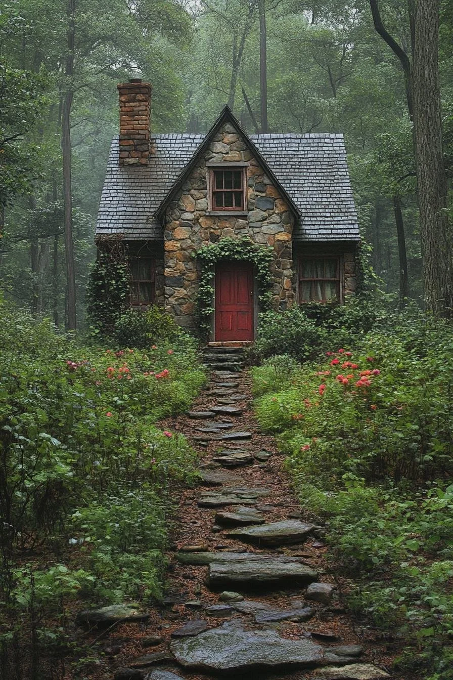 The Enchanted Pebble Path Cottage