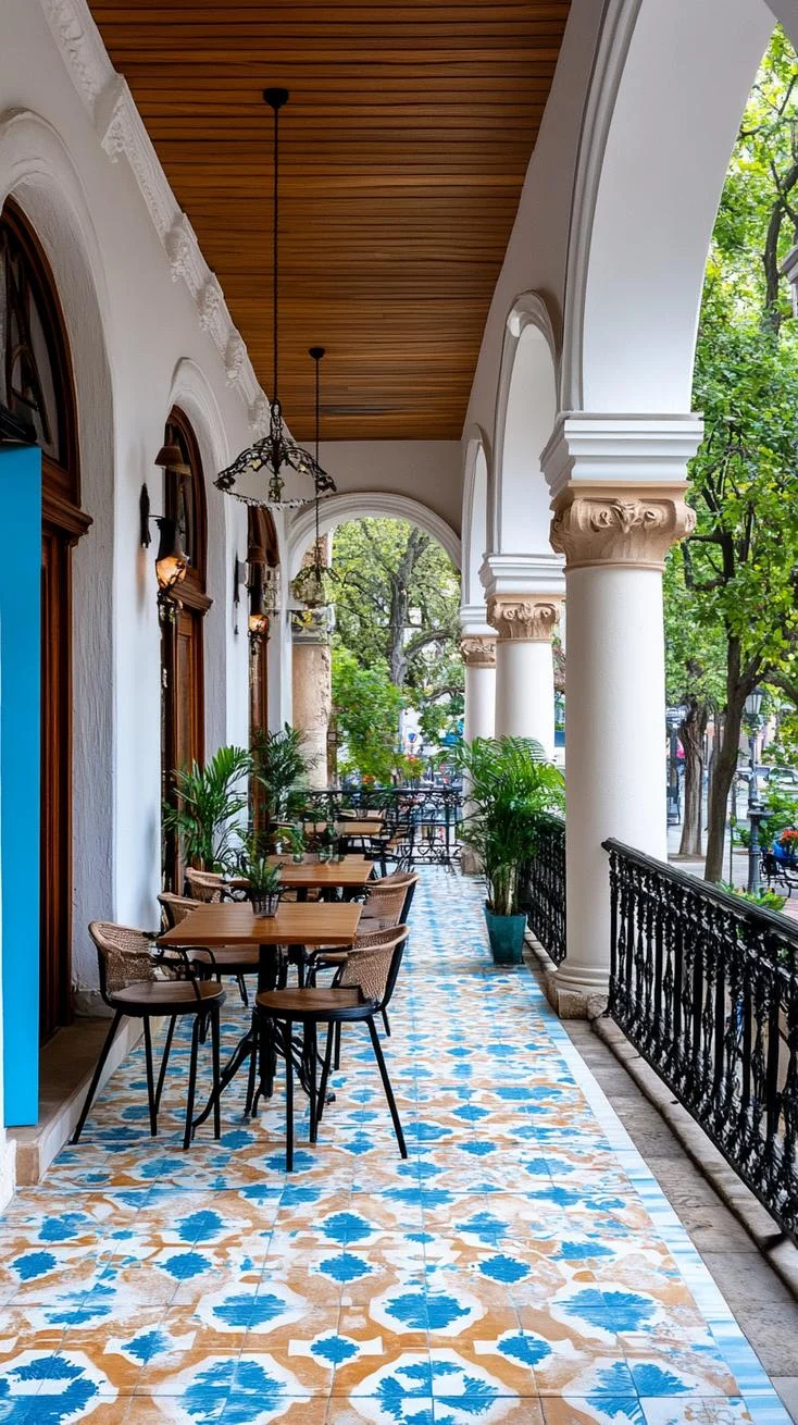 4. Arcos encantadores estilo mediterráneo