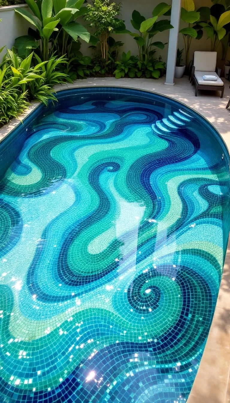 15. Vidrio marino reciclado en ondas eco chic