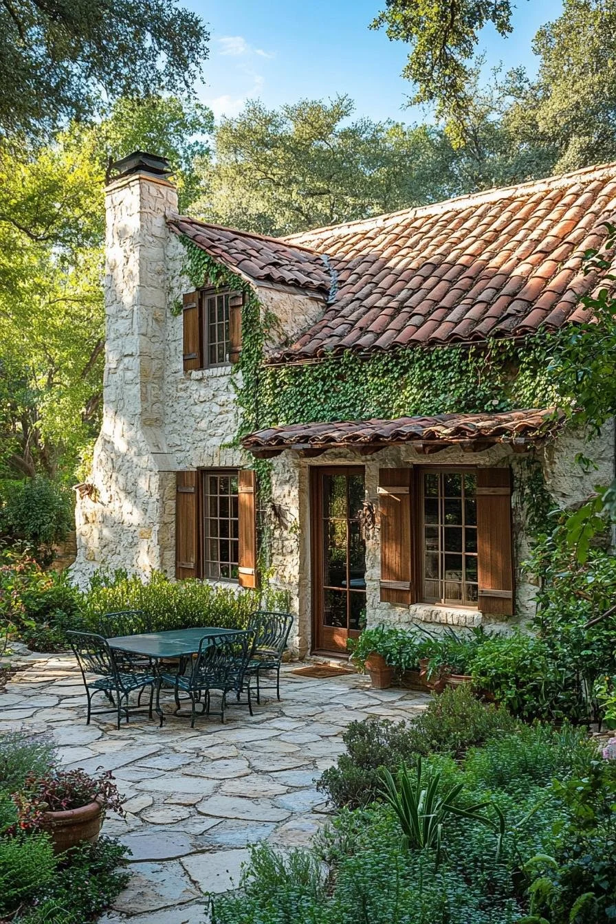 The Ivy-Cloaked Stone Sanctuary