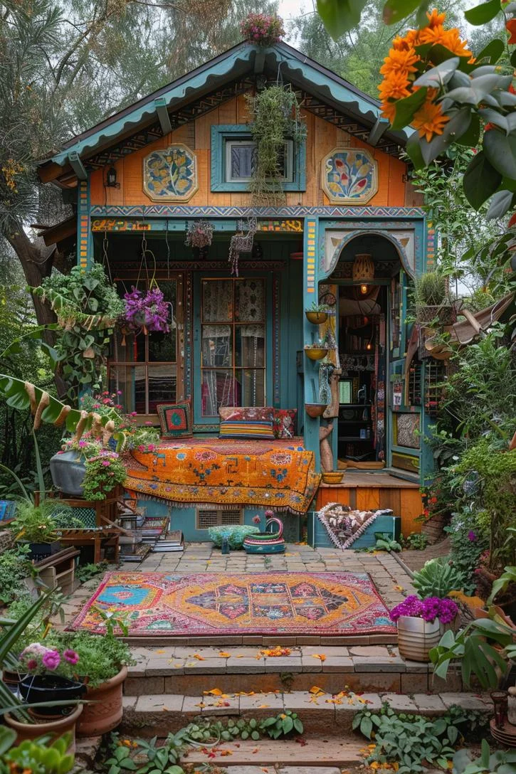 13. Inspiración bohemia para casas diminutas - photo 4