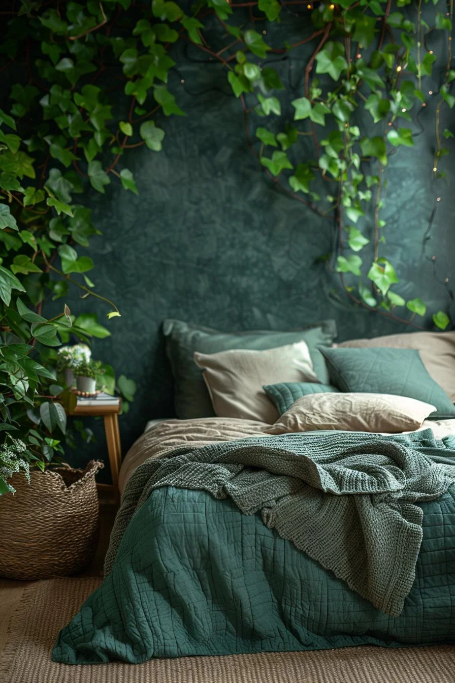 6. Decoración de dormitorio inspirada en la naturaleza salvaje - photo 2
