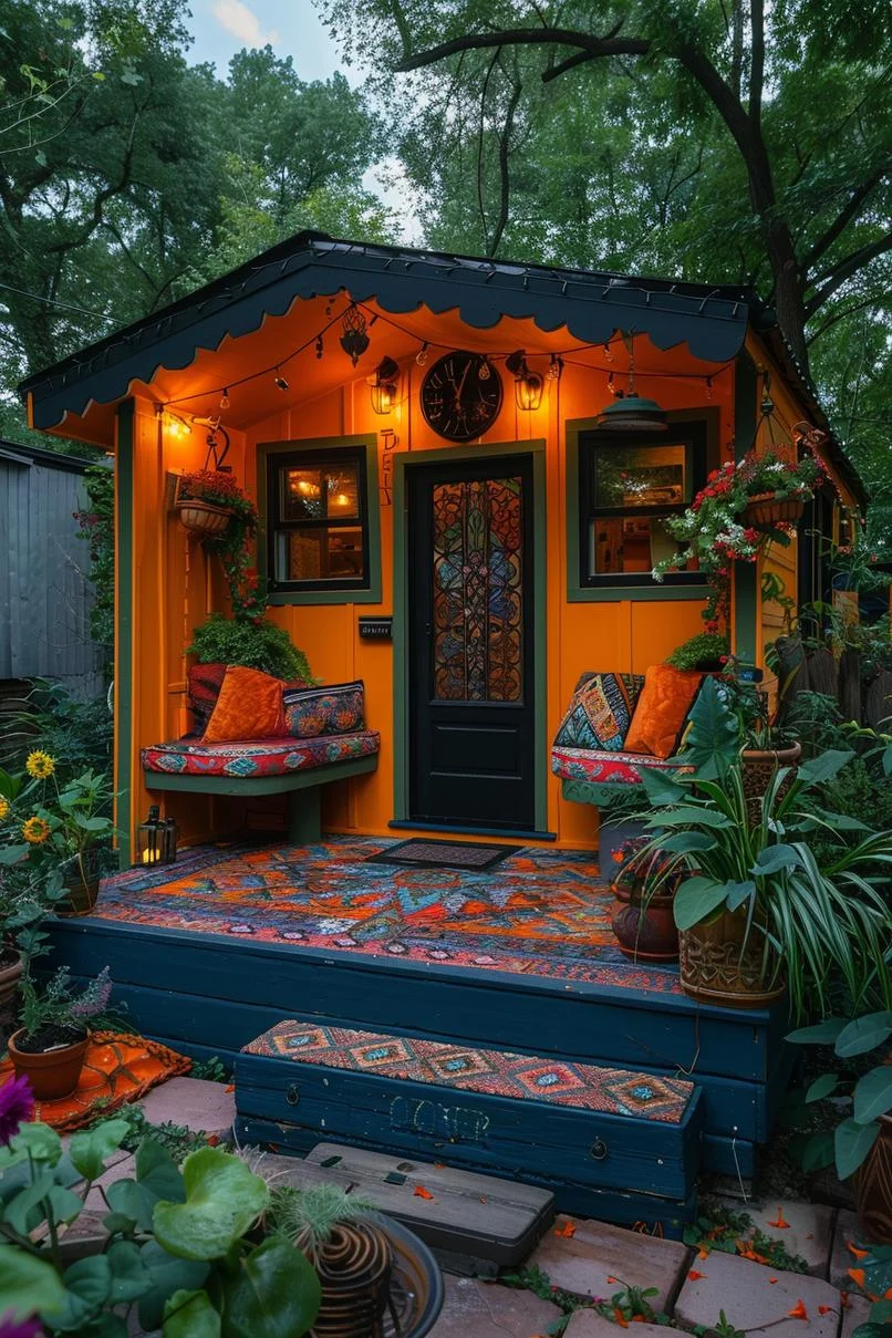 13. Inspiración bohemia para casas diminutas - photo 3