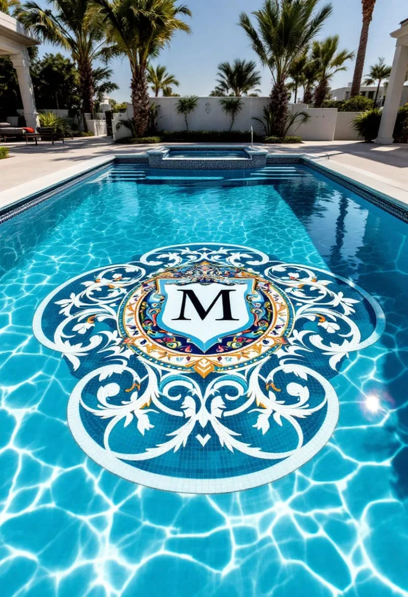 14. Medallón personalizado con escudo o iniciales