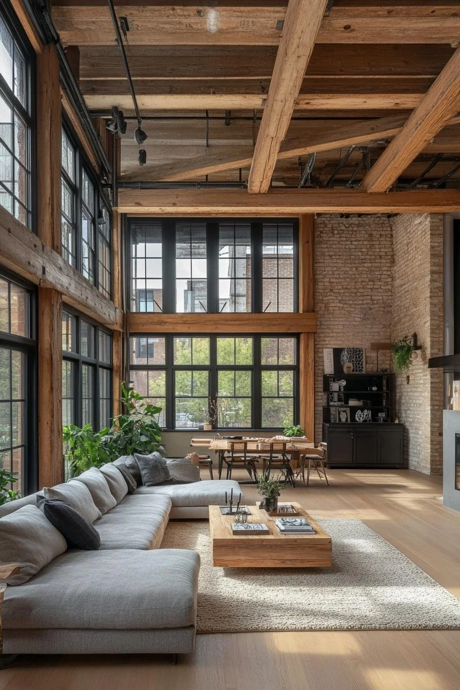 Encanto industrial con confort moderno