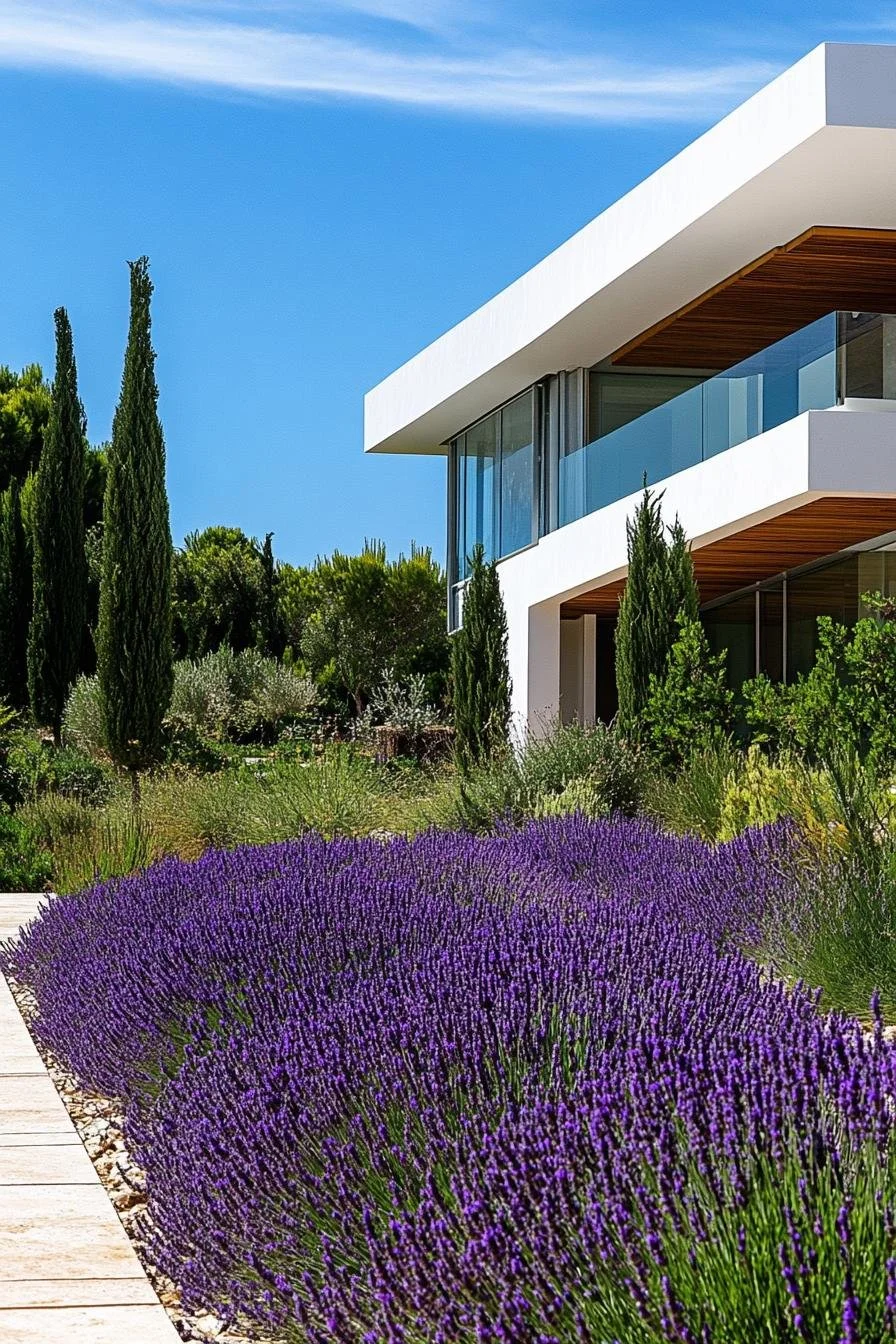 Jardín con plantas nativas