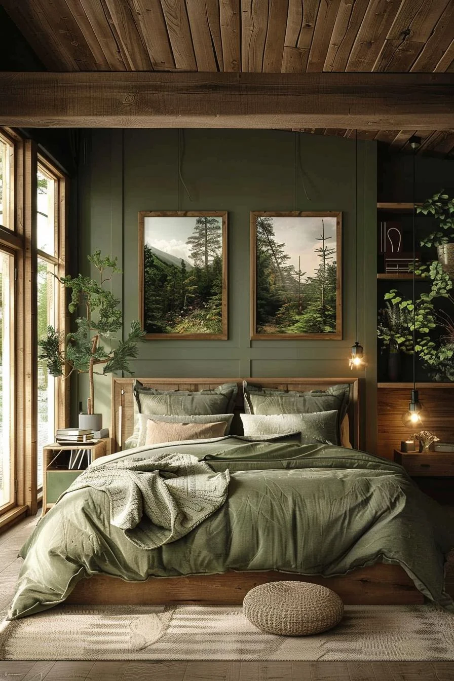 1. Dormitorio con aire de bosque - photo 3